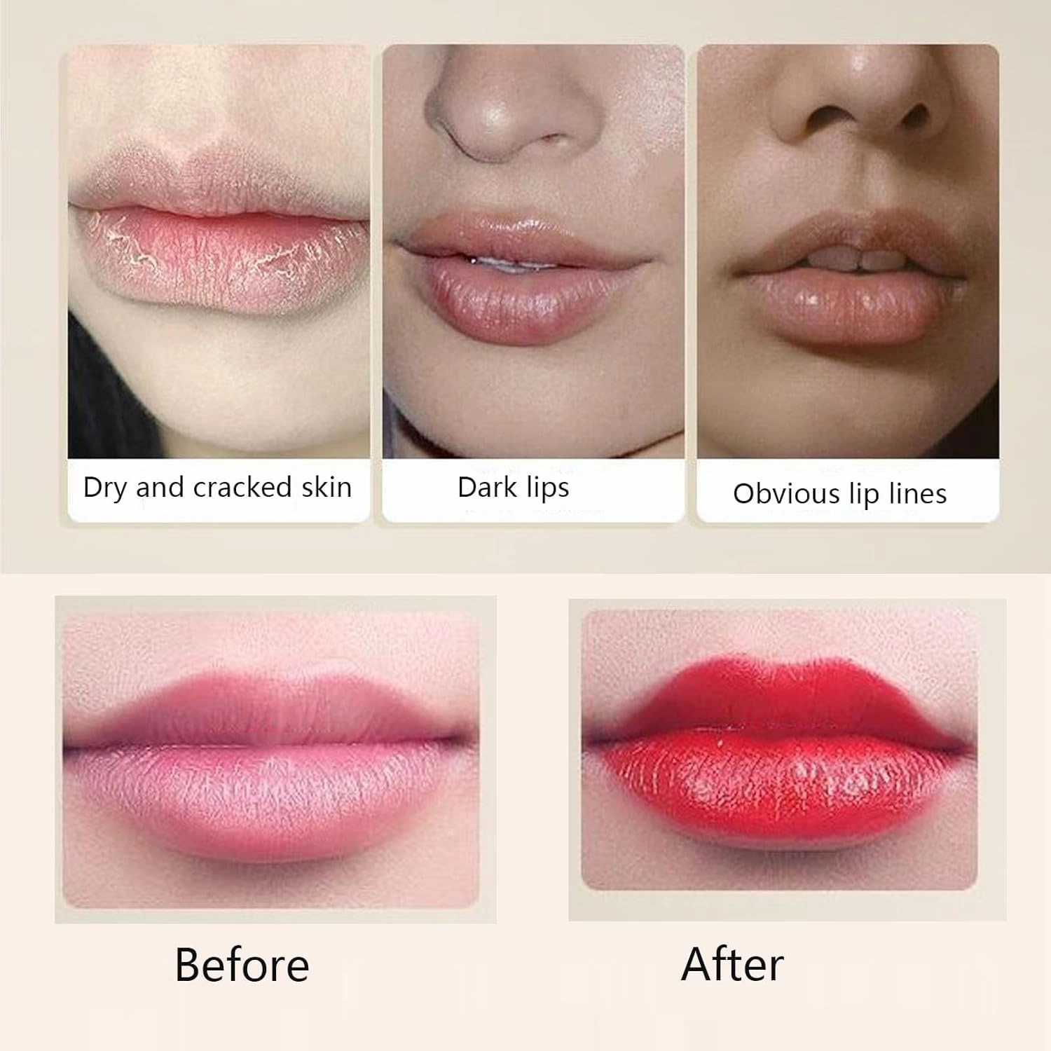 Swarous Multi-Functional Long-Lasting Color Lipstick, Matte Lip Lipstick, Black Luxury Velvet Non-Stick Cup Lipstick, Waterproof Lipstick Makeup, Natural Lip Stain Gloss (#1  #4, one size)