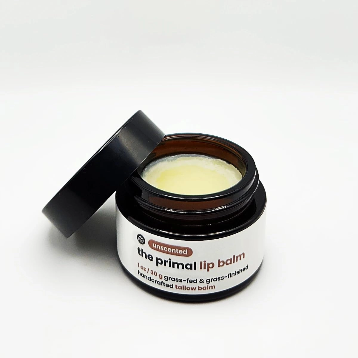 Tallow Lip Balm | Handcrafted with 100% Grass-Fed Beef Tallow | Unscented | 1oz – Deeply Moisturizing & Hydrating for Soft, Smooth Lips