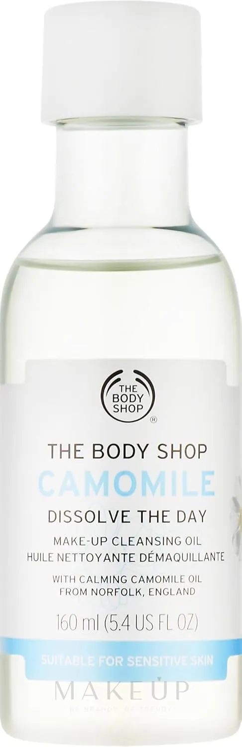 The Body Shop Camomile Make Up Cleansing Oil 5.4 Fl Oz, Clear