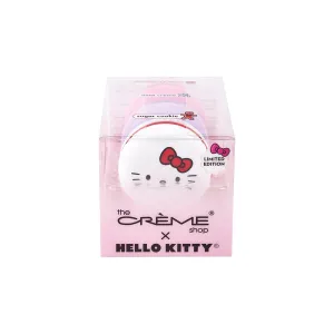 The Créme Shop x Hello Kitty Holiday Kisses Lip Balm Trio - Moisturizing Lip Balm for Dry Lips, Vitamin E and Shea Butter, Stocking Stuffers (Strawberry Cheer, Mint Crème & Sugar Cookie)