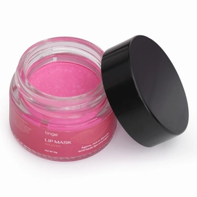 Tinge Lip sleeping mask, Organic Night Lip Masks for Women, Hydrating Lip Balm & Moisturizer for Dry lips,100% Vegan Lip Care (Weaver,Pink)-15GM