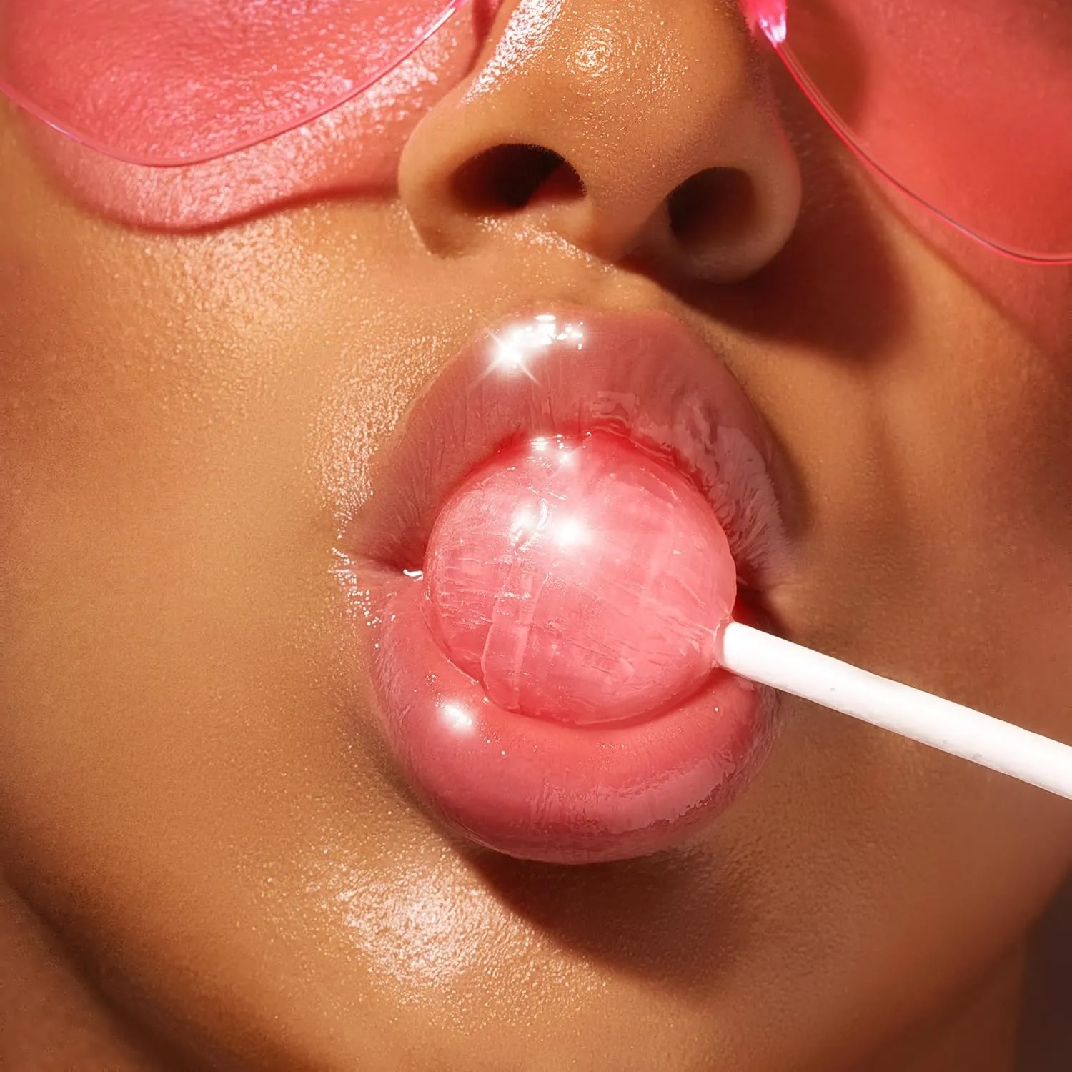 Tinted Lip Balm Elixir – Hydrating Vegan Lip Care with Sheer Color & Moisturizing Glow – Non-Sticky Nourishing, Lip Plumping Treatment for Soft, Smooth Lips (Strawberry 10ml)