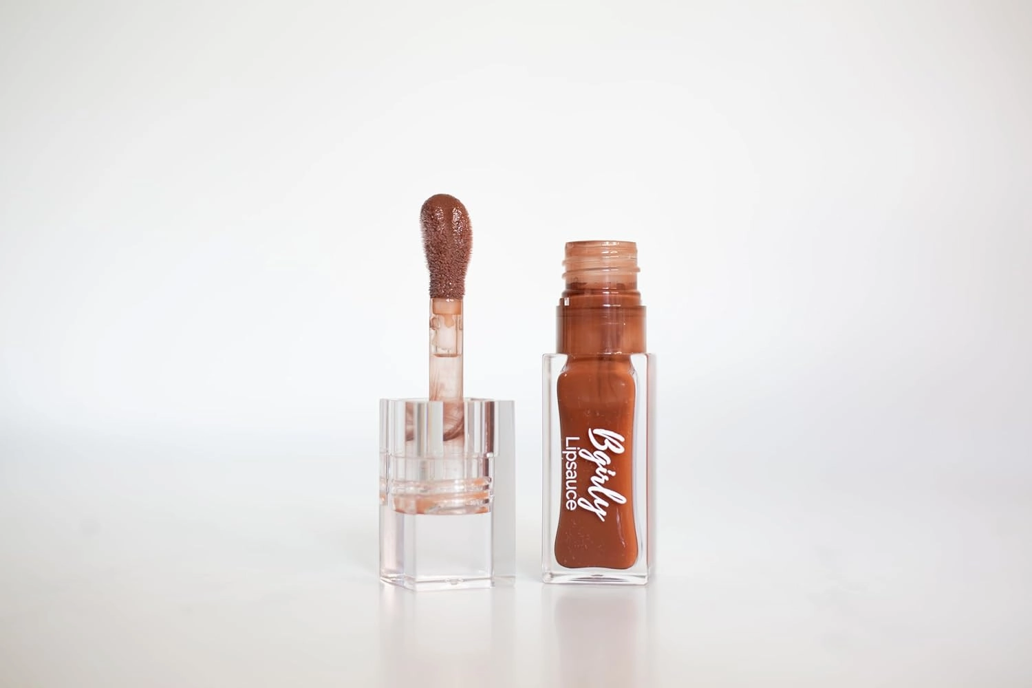 Tinted Lip Oil | Handmade, Moisturizing Lip Oil, Tinting for Dry Lips, Non-Sticky, Long Lasting Tinted Balm, Nourishing Lip Treatment, Shiny and Vegan Tinted Lip Gloss (Tiramisu)