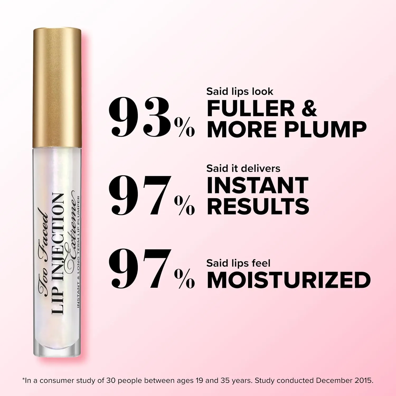 Too Faced Lip Injection Extreme Lip Plumper | Long Lasting Lip Plumping Serum