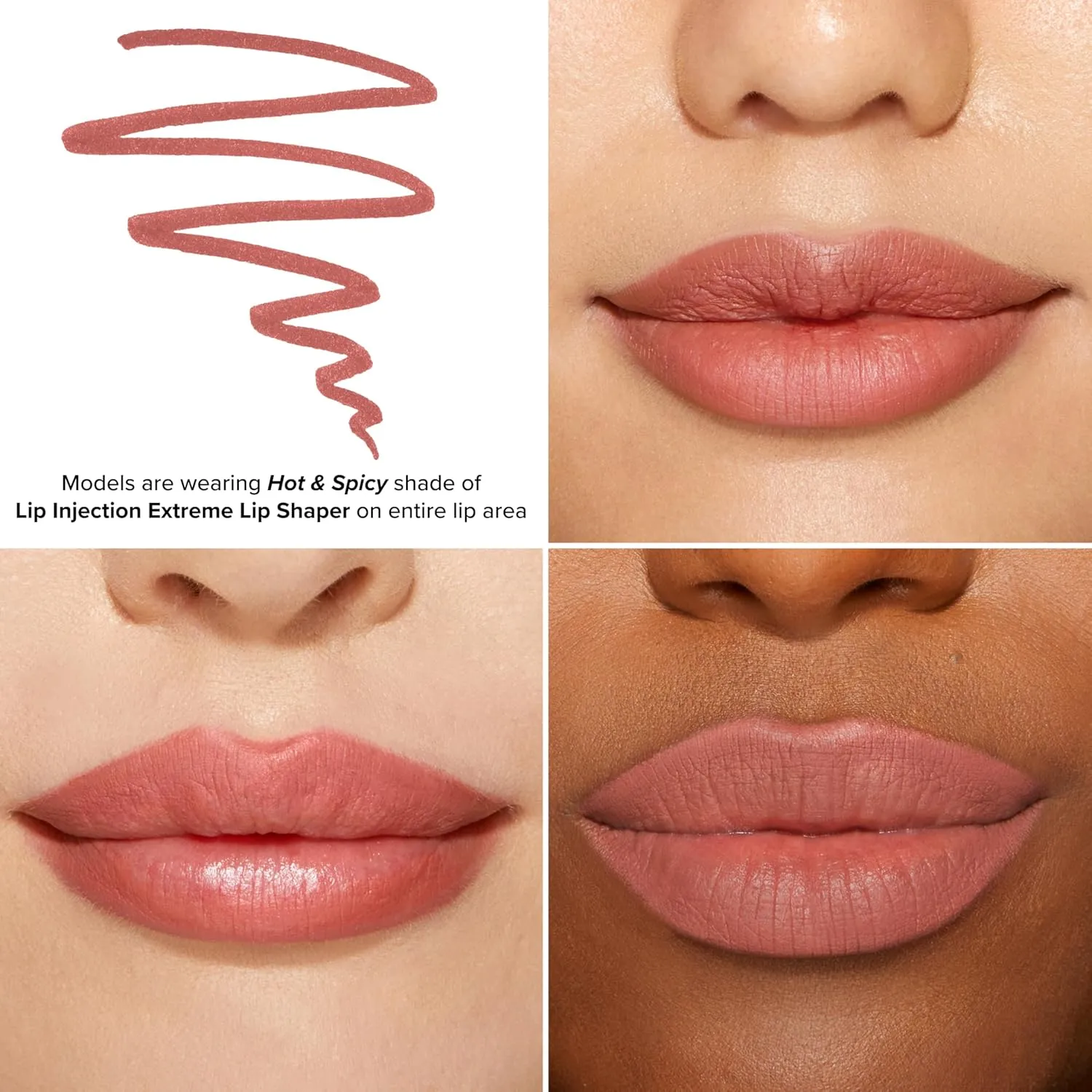 Too Faced Lip Injection Extreme Lip Shaper Plumping Lip Liner | Long Lasting   Smudge Proof, 0.01 oz.