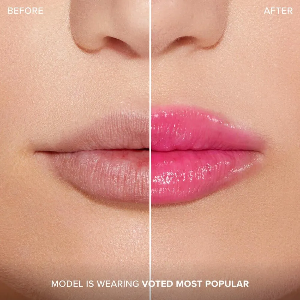 Too Faced Lip Injection Extreme Plumping Clicks | Glossy Lip Plumper, Hydrating   Dewy with High Shine Sheer Color