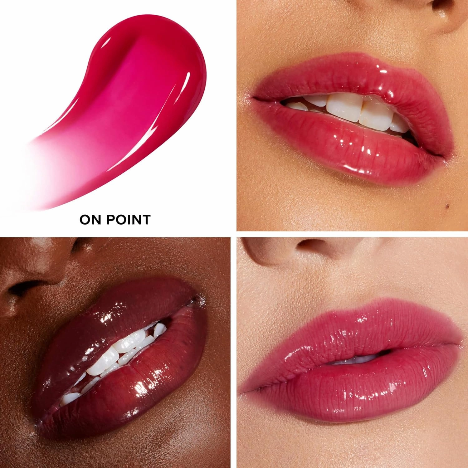 Too Faced Lip Injection Extreme Plumping Clicks | Glossy Lip Plumper, Hydrating   Dewy with High Shine Sheer Color