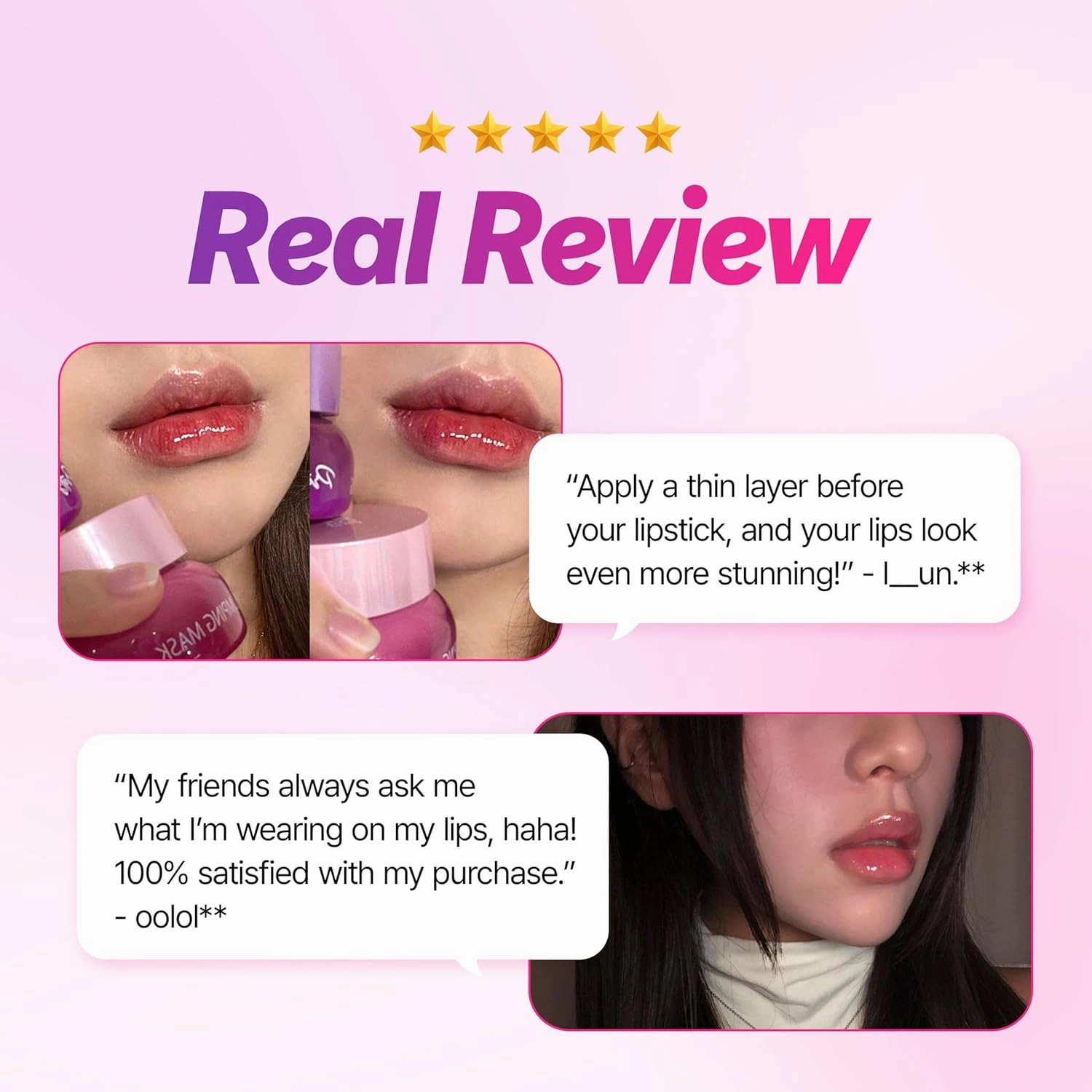 Touch in Sol Pretty Filter Lip Plumping Mask (Daily)