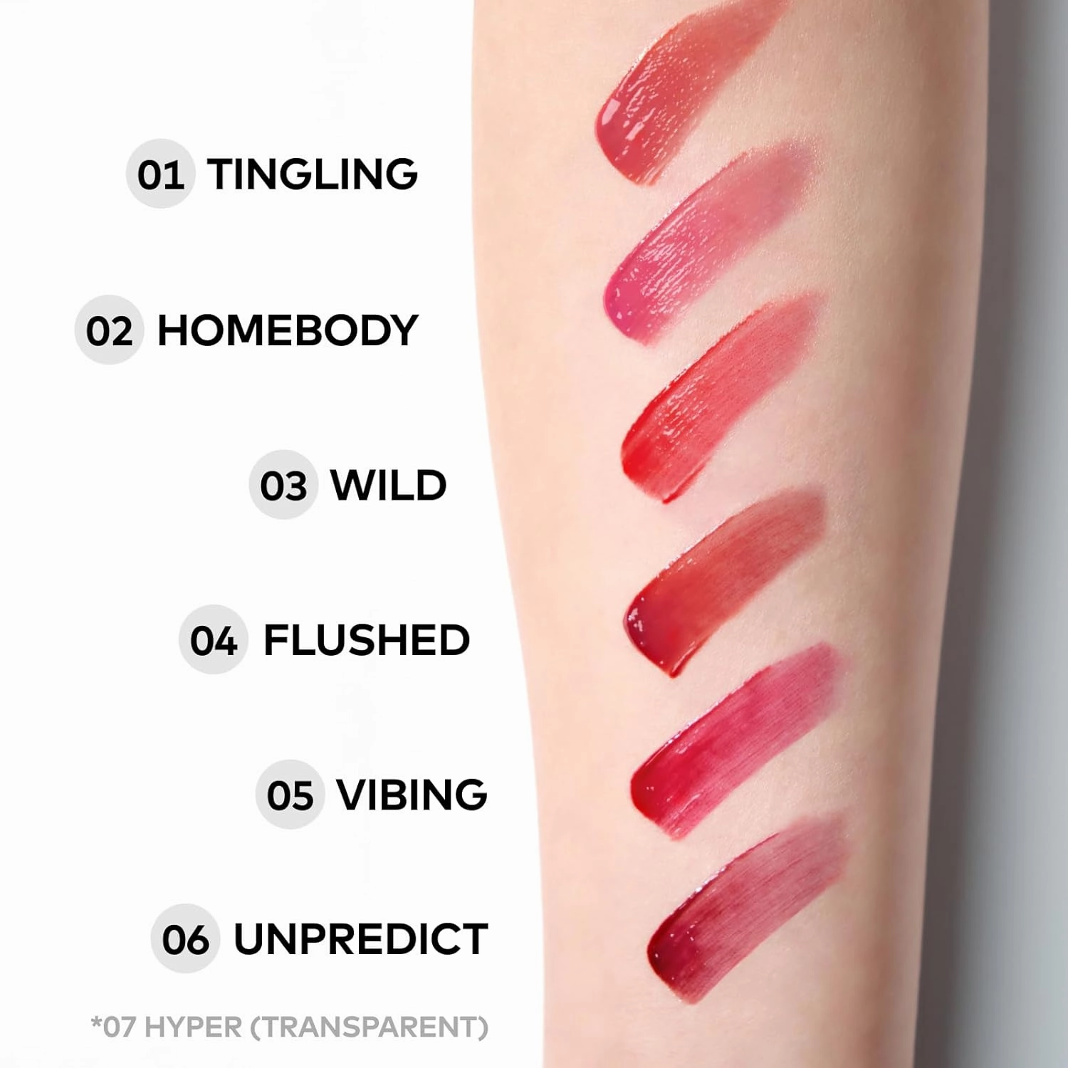 TPSY Juicy Lip Plumper (06 Unpredict) - Cranberry Plum, Tinted Lip Plumping Gloss, Volumizing & Hydrating, for Fuller Lips, Non-Sticky Glossy Finish, Vegan