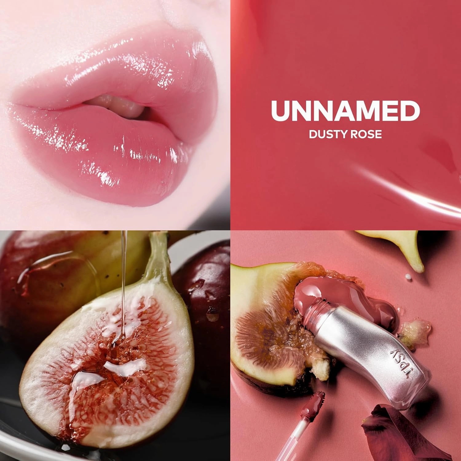 TPSY Juicy Lip Plumper (10 Unnamed) - MLBB, Tinted Lip Plumping Gloss, Volumizing & Hydrating, for Fuller Lips, Non-Sticky Glossy Finish, Vegan