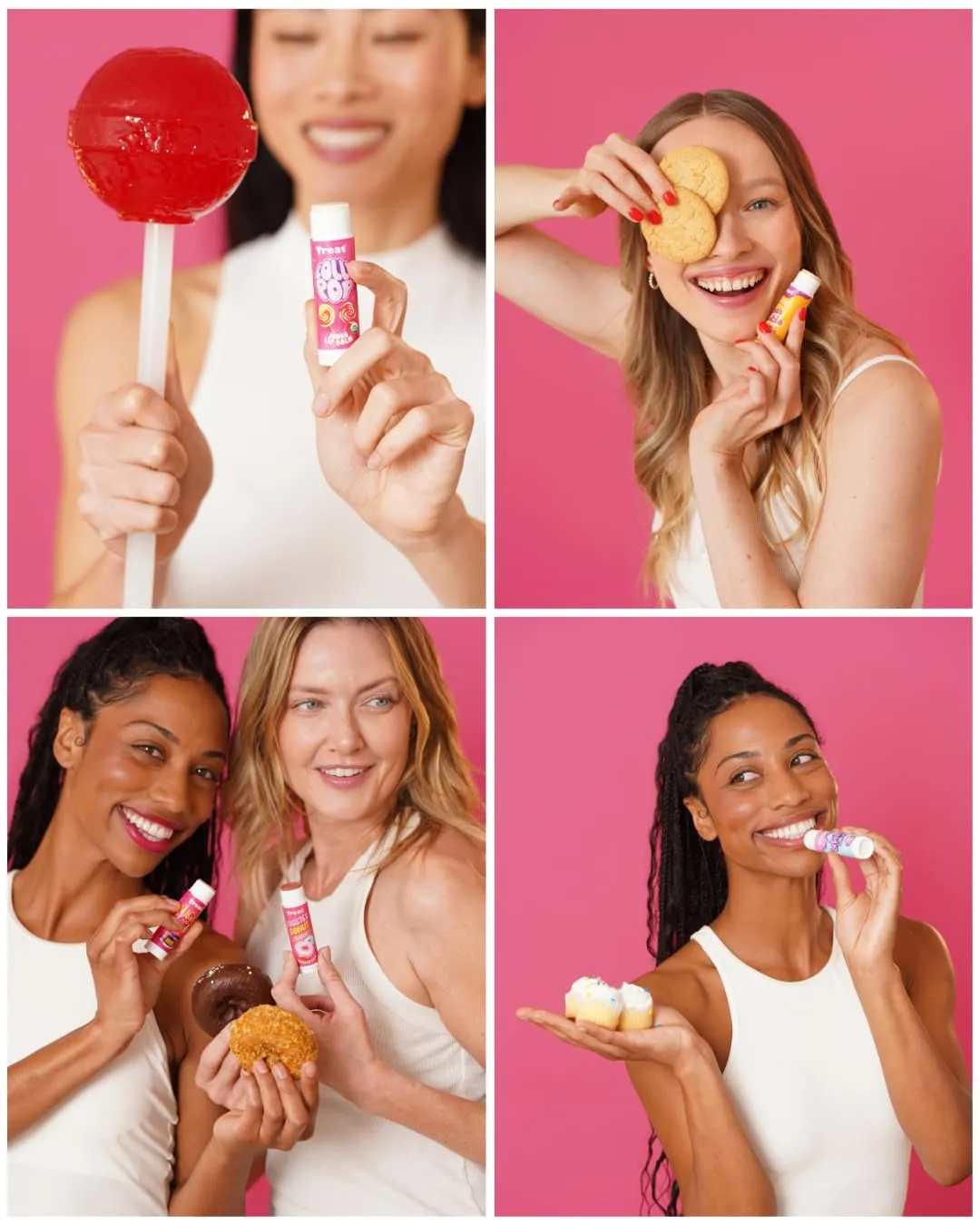 TREAT© Jumbo Organic & Cruelty Free .50 OZ (LOLLIPOP LIP BALM)