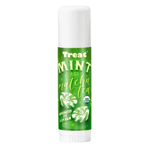 TREAT© Jumbo Organic & Cruelty Free .50 OZ (Mint & Matcha Tea Caffeinated)