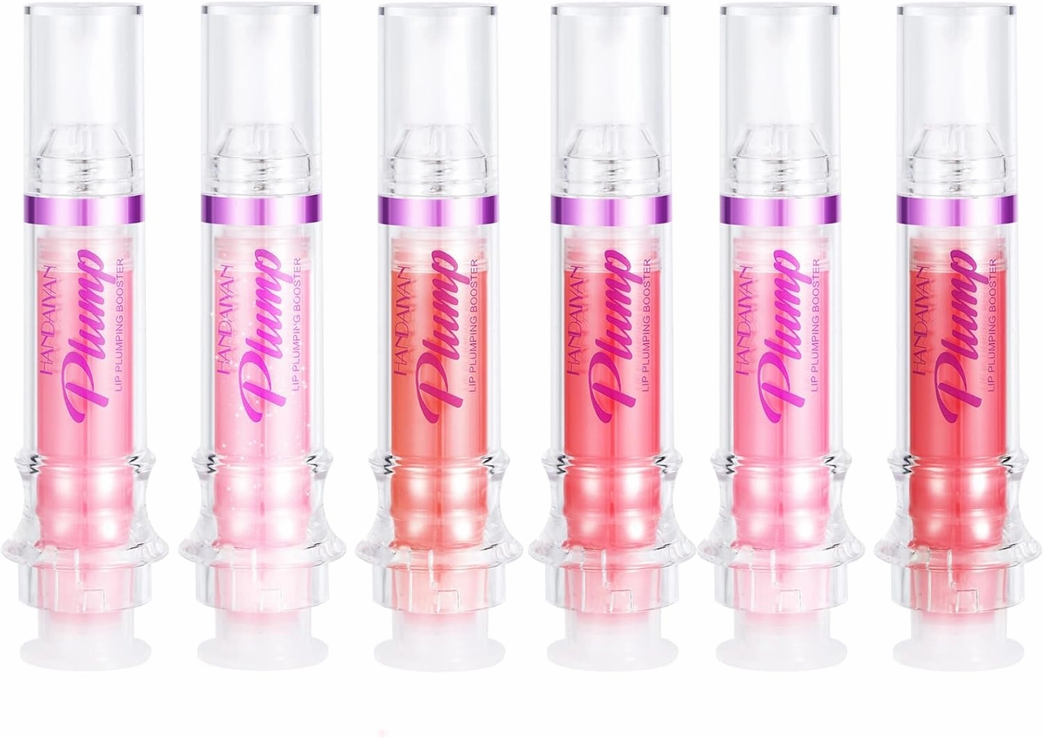 Tudkun Lip Plumper, Tudkun Lip Plumping Gloss, Lip Plumping Gloss Bundle, Lip Plumping Booster Gloss, Natural Lip Plumping Oil (01-06)