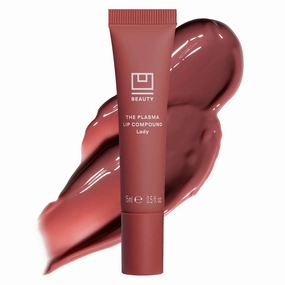 U Beauty The PLASMA Tinted Lip Compound Anti-Wrinkle & Anti-Aging Treatment - Shimmery Plumping Lip Gloss with Hyaluronic Acid, Shea Butter, Salicylic Acid & Peptides to Deeply Hydrate,Lady- 15 mL