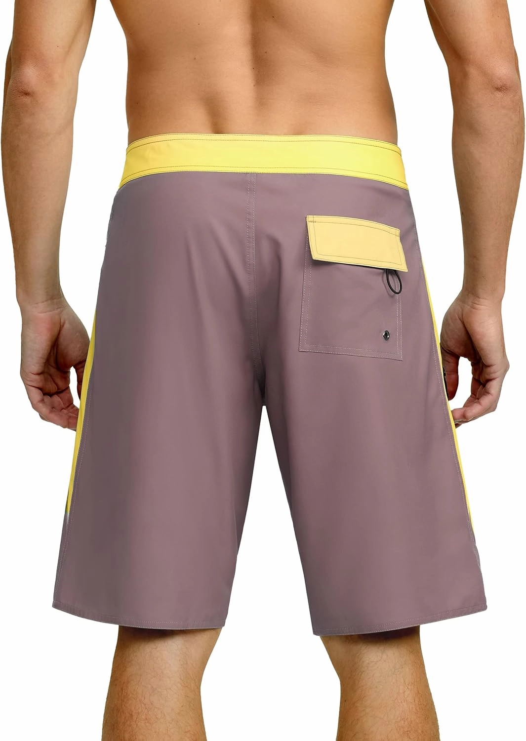 unitop Mens Swim Trunks with Compression Liner Bathing Suit 9" Surfing Summer Board Shorts with Pocket