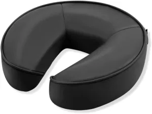 Universal-Size Ergonomic Crescent Memory Foam Face Cushion 632 for Massage Table Chair Headrest (Face Cushion Only) (Memory Foam, Black)