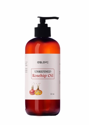 Unrefined Pure Organic Rosehip Oil-12oz