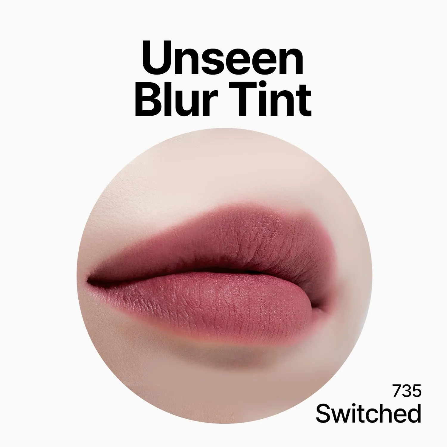 Unseen Blur Lip Tint Long-Lasting Stain, Blendable 3.2g (Switched, 3.2)