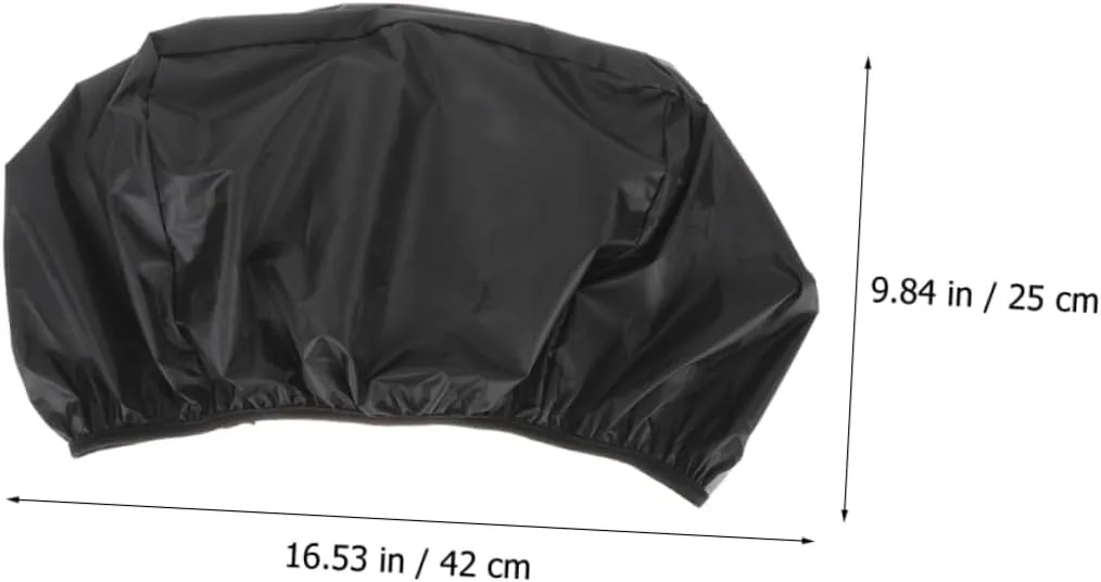 UPKOCH Waterproof Bicycle Basket Rain Accessories with Cover Number Cycling Liners Bike Black Pannier