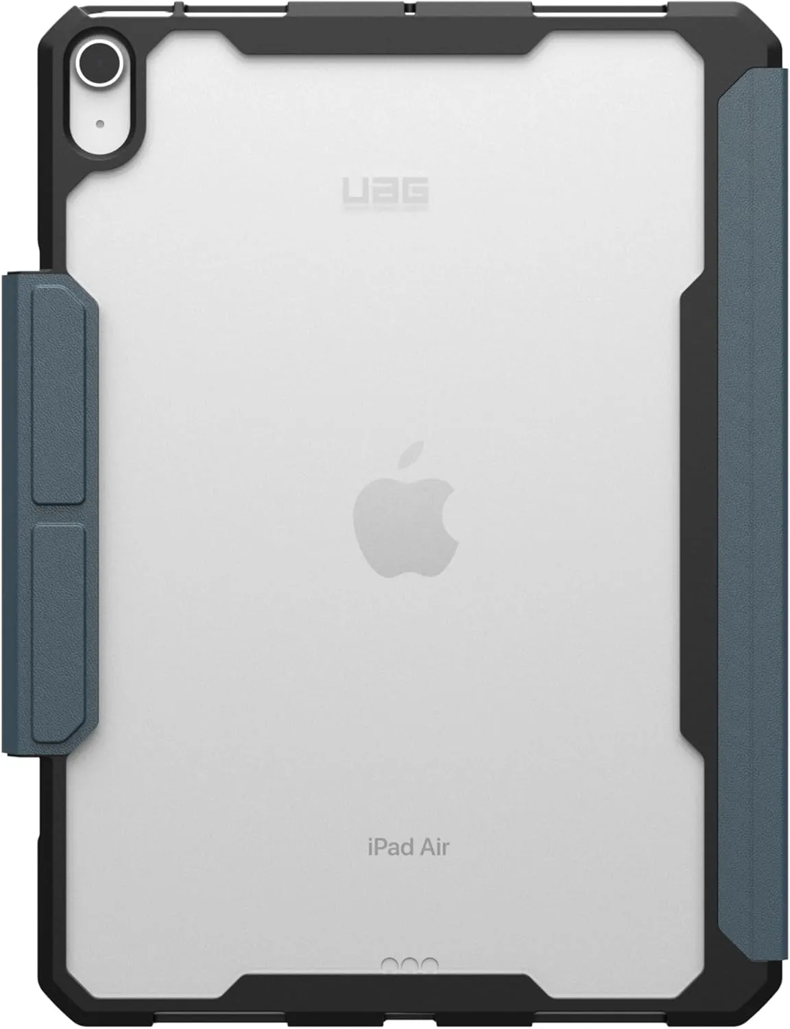 URBAN ARMOR GEAR UAG Designed for iPad Air 11" Case (6th/7th Gen 2024-2025) M3 A3266 A3267 Rugged Adjustable Multi-Angle Stand Auto Sleep/Wake Folio Cover w/Pencil Holder, Essential Armor Cloud Blue