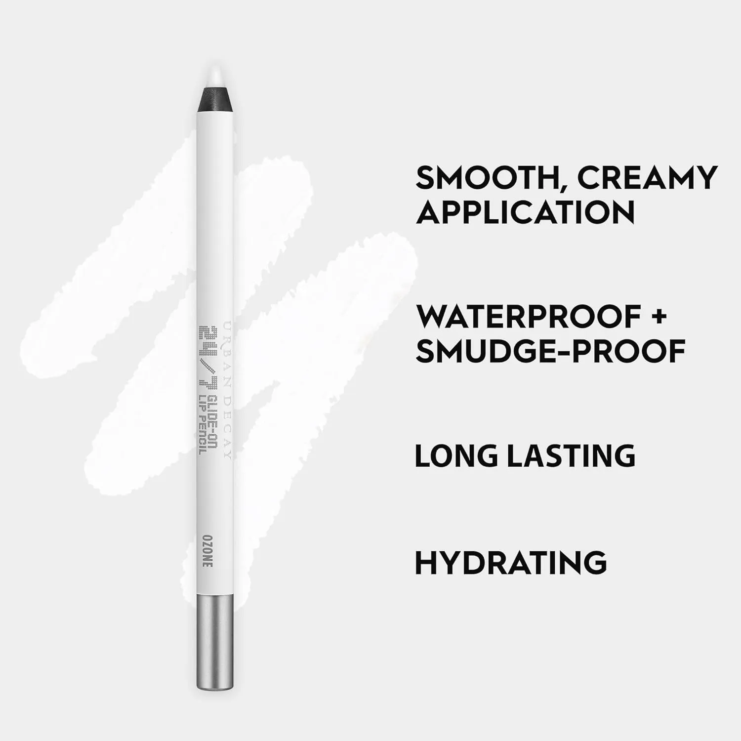 Urban Decay 24/7 Glide-On Waterproof Lip Pencil, Smudge-Proof, Longwearing Lip Liner, Smooth & Creamy Colors, Moisturizing Formula with Vitamin E, Prevents Lip Color from Feathering - 0.04 oz