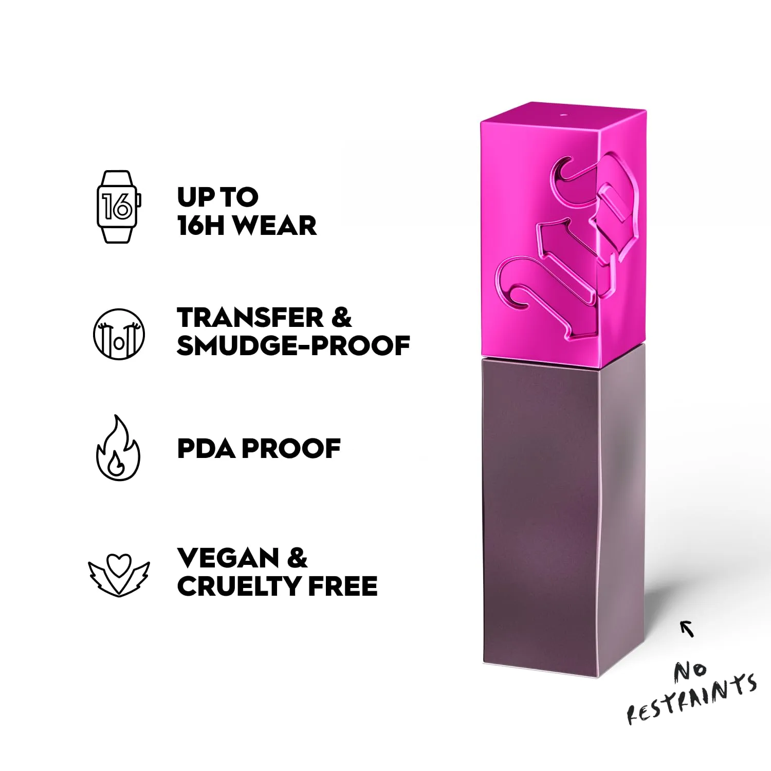 Urban Decay Vice Lip Bond Glossy Longwear Liquid Lipstick, Transfer-proof, Smudge-proof, Up to 16HR Wear, Hydrating Lip Color, Instant Shine, Vegan, Cruelty-free - 0.14 fl oz