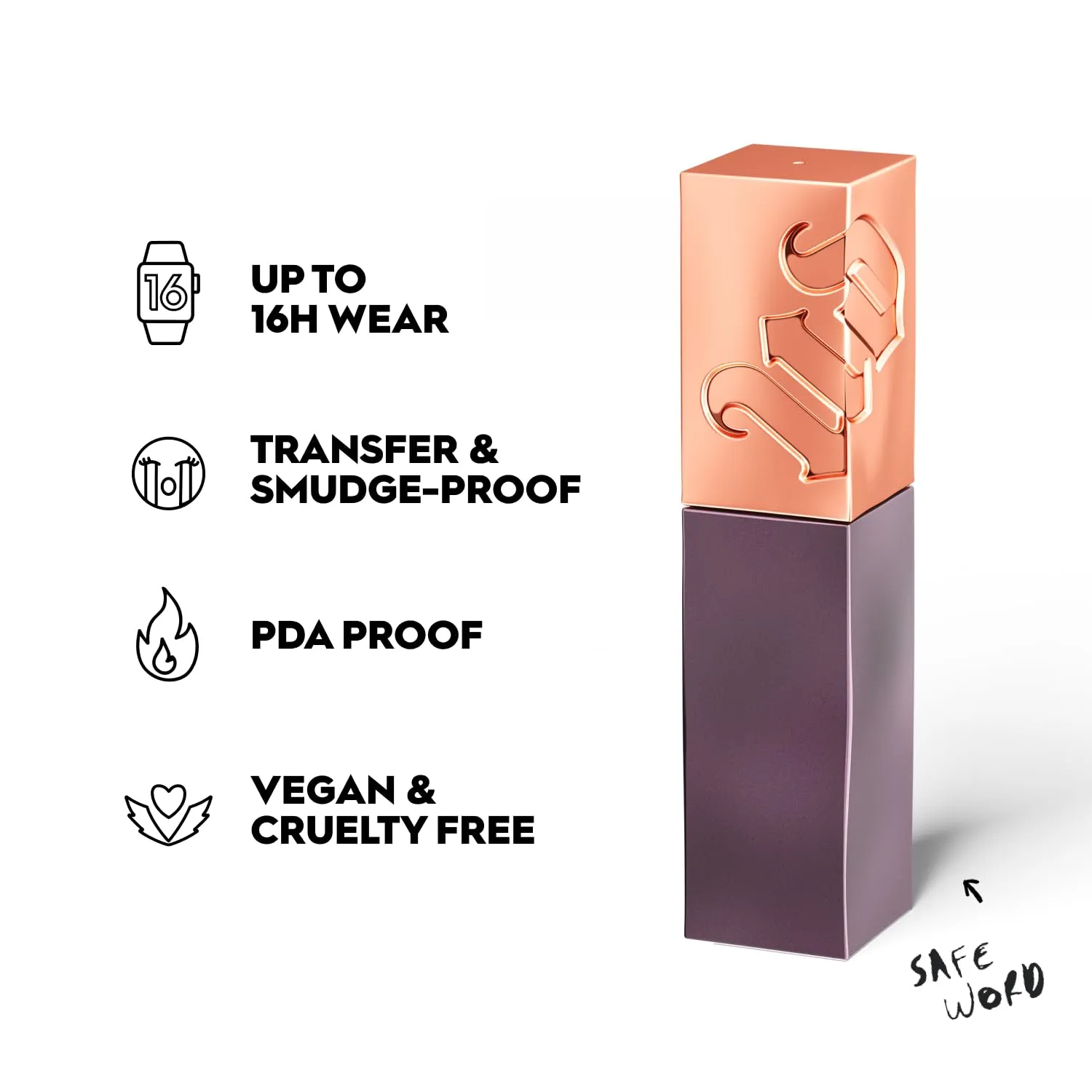 Urban Decay Vice Lip Bond Glossy Longwear Liquid Lipstick, Transfer-proof, Smudge-proof, Up to 16HR Wear, Hydrating Lip Color, Instant Shine, Vegan, Cruelty-free - 0.14 fl oz