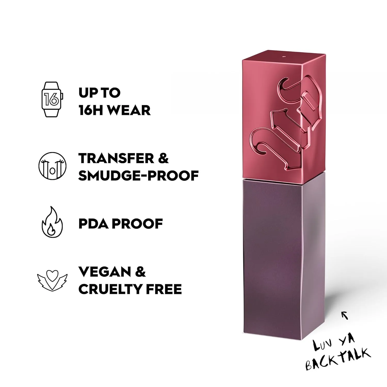 Urban Decay Vice Lip Bond Glossy Longwear Liquid Lipstick, Transfer-proof, Smudge-proof, Up to 16HR Wear, Hydrating Lip Color, Instant Shine, Vegan, Cruelty-free - 0.14 fl oz
