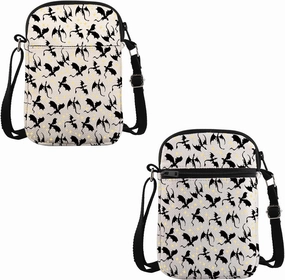 VAMSII Fantasy Book Inspired Gift Dragon Riders Fandom Crossbody Bag Bookish Fandom Travel Romantasy Reader Merch