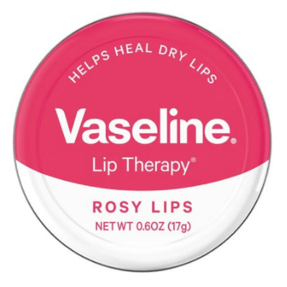 Vaseline Lip Therapy Lip Balm, Rosy Lips 0.6 oz (Pack of 7)