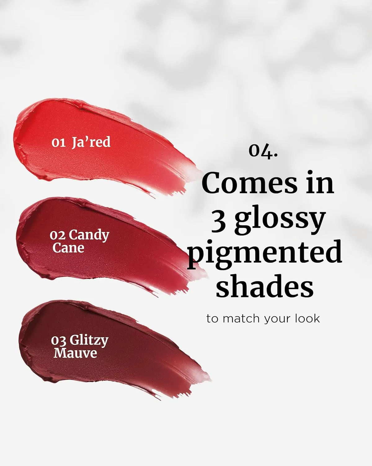 VDL Lip Stain Melted Shine Lipstick 01, Ja'Red - Long-Lasting Glossy Color for Luscious Lips. High Shine Finish, Non-Sticky (0.09 oz) | Korean Makeup