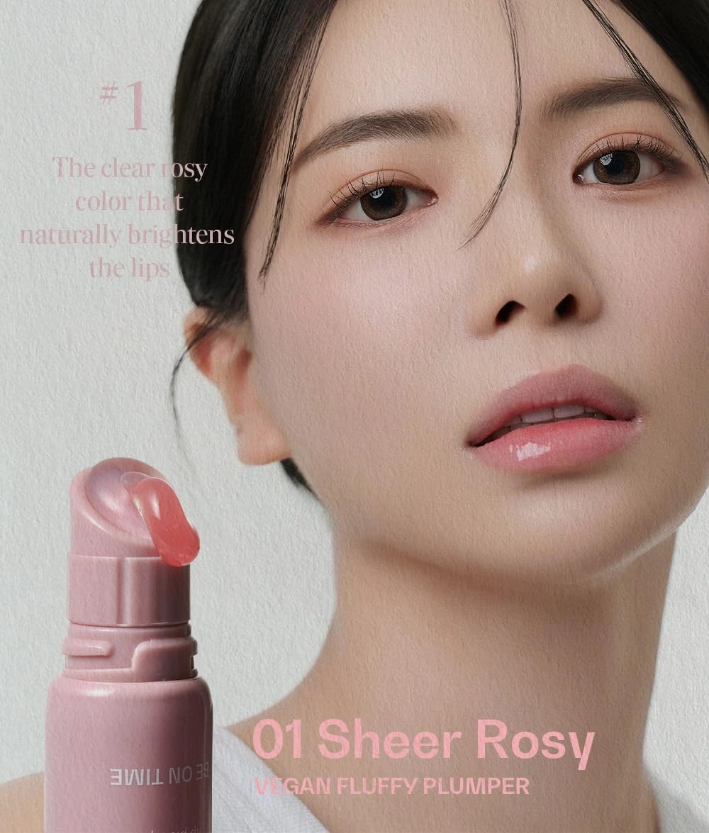 Vegan Fluffy Plumper 0.35oz (01 Sheer Rosy)