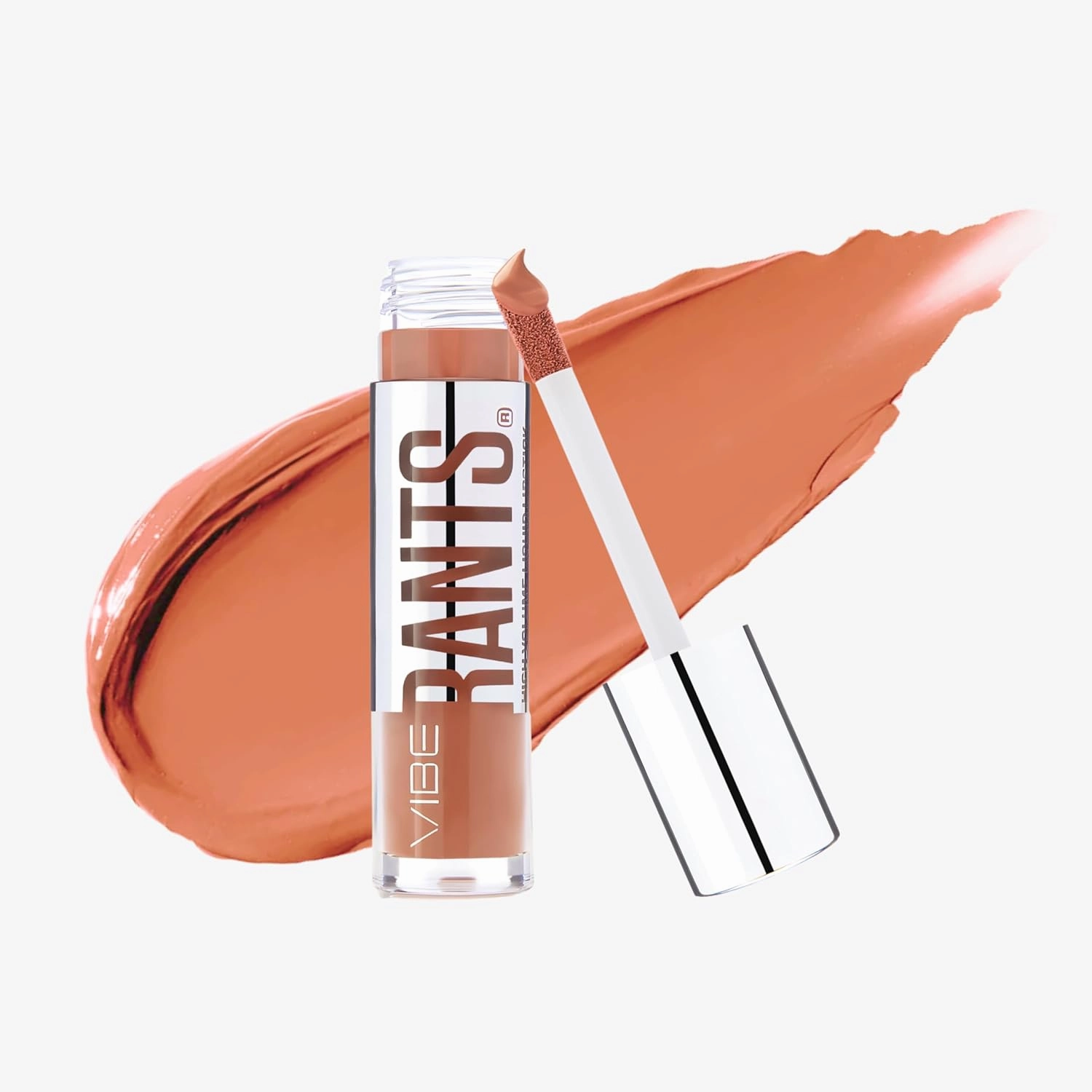 Vibe RANTS | Liquid Matte Lipstick | Long Lasting Matte Finish | High Volume Pigments for Rich, 12-Hour Wear | Vegan, Hydrating and Cruelty Free | GINGER SNAP SNAP: BRAVE GINGER WITH TWICE THE SNAP