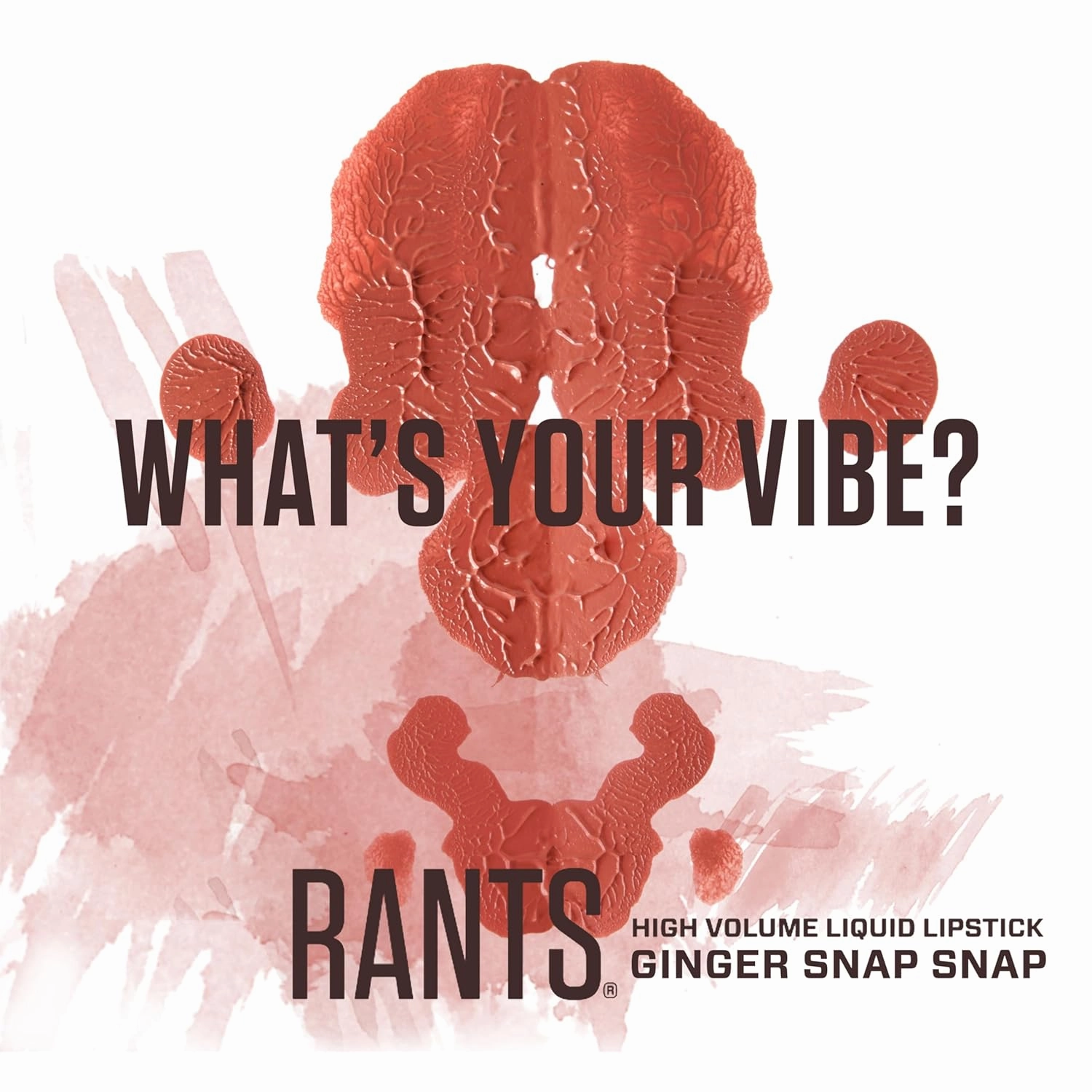 Vibe RANTS | Liquid Matte Lipstick | Long Lasting Matte Finish | High Volume Pigments for Rich, 12-Hour Wear | Vegan, Hydrating and Cruelty Free | GINGER SNAP SNAP: BRAVE GINGER WITH TWICE THE SNAP