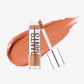 Vibe RANTS | Liquid Matte Lipstick | Long Lasting Matte Finish | High Volume Pigments for Rich, 12-Hour Wear | Vegan, Hydrating and Cruelty Free | GINGER SNAP SNAP: BRAVE GINGER WITH TWICE THE SNAP