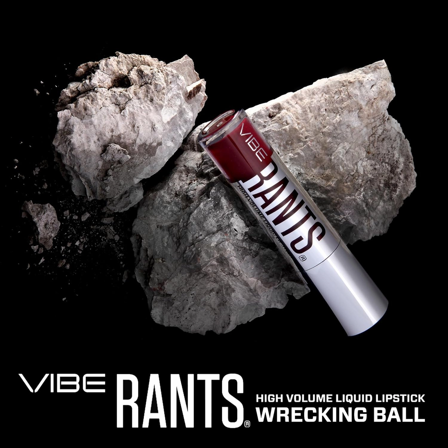 Vibe RANTS | Liquid Matte Lipstick | Long Lasting Matte Finish | High Volume Pigments for Rich, 12-Hour Wear | Vegan, Hydrating and Cruelty Free | WRECKING BALL: A WRECK NEVER LOOKED SO GLAM