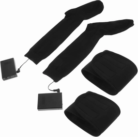 VICASKY 1 Pair Rechargeable Heated Socks Soft Cozy Socks for Women Foot Warmer Temperature Control Chip for Hunting Camping Skiing Sports Outdoor Work