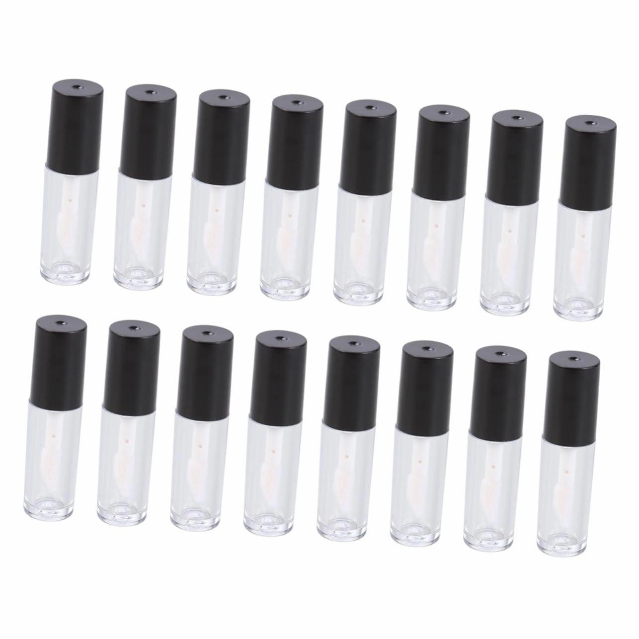 VICASKY 30pcs Lip Gloss Bottles Lip Gloss Tubes Clear Lip Gloss Containers Clear Containers Empty Lip Gloss Tube Lip Wand Bottles