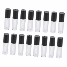VICASKY 30pcs Lip Gloss Bottles Lip Gloss Tubes Clear Lip Gloss Containers Clear Containers Empty Lip Gloss Tube Lip Wand Bottles