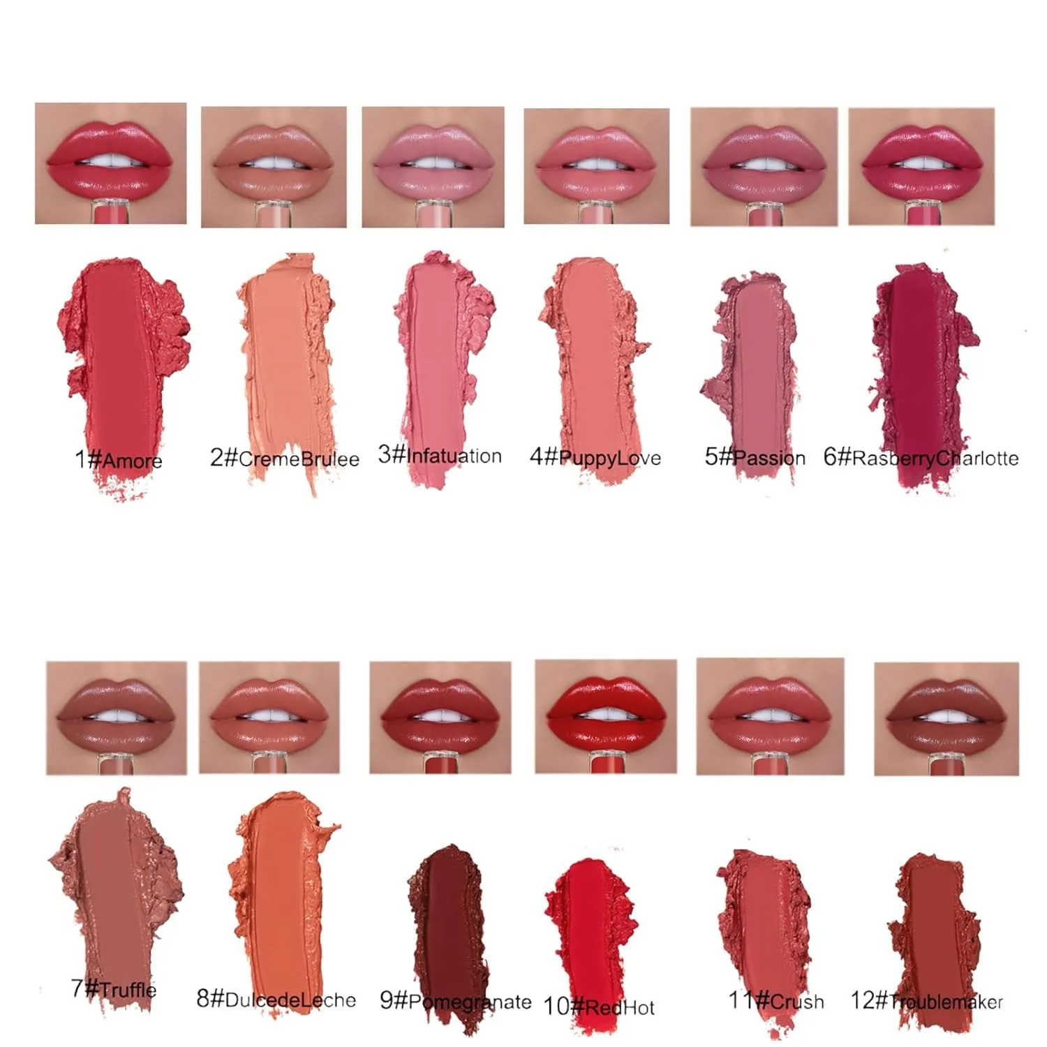 Visulong La-ssi Lips Staining Lip Oil, 2/4PCS La-ssi Lip Stain Oil, Long-Lasting Moisturizing Lipoil Sweet, Plumping, Waterproof, Hydrating, Nourishing, Smooth Application (#5~#8)