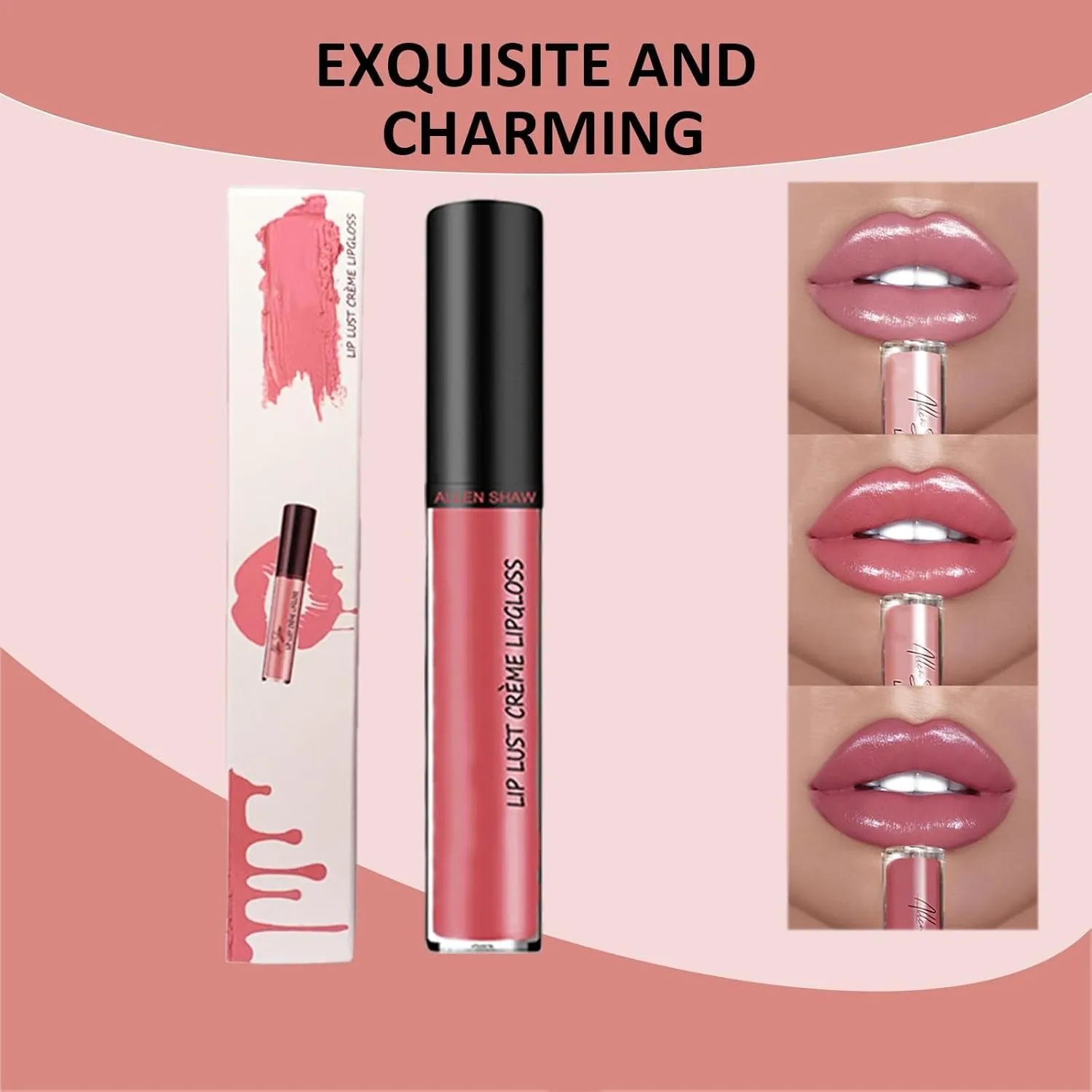 Visulong La-ssi Lips Staining Lip Oil, 2/4PCS La-ssi Lip Stain Oil, Long-Lasting Moisturizing Lipoil Sweet, Plumping, Waterproof, Hydrating, Nourishing, Smooth Application (#5~#8)