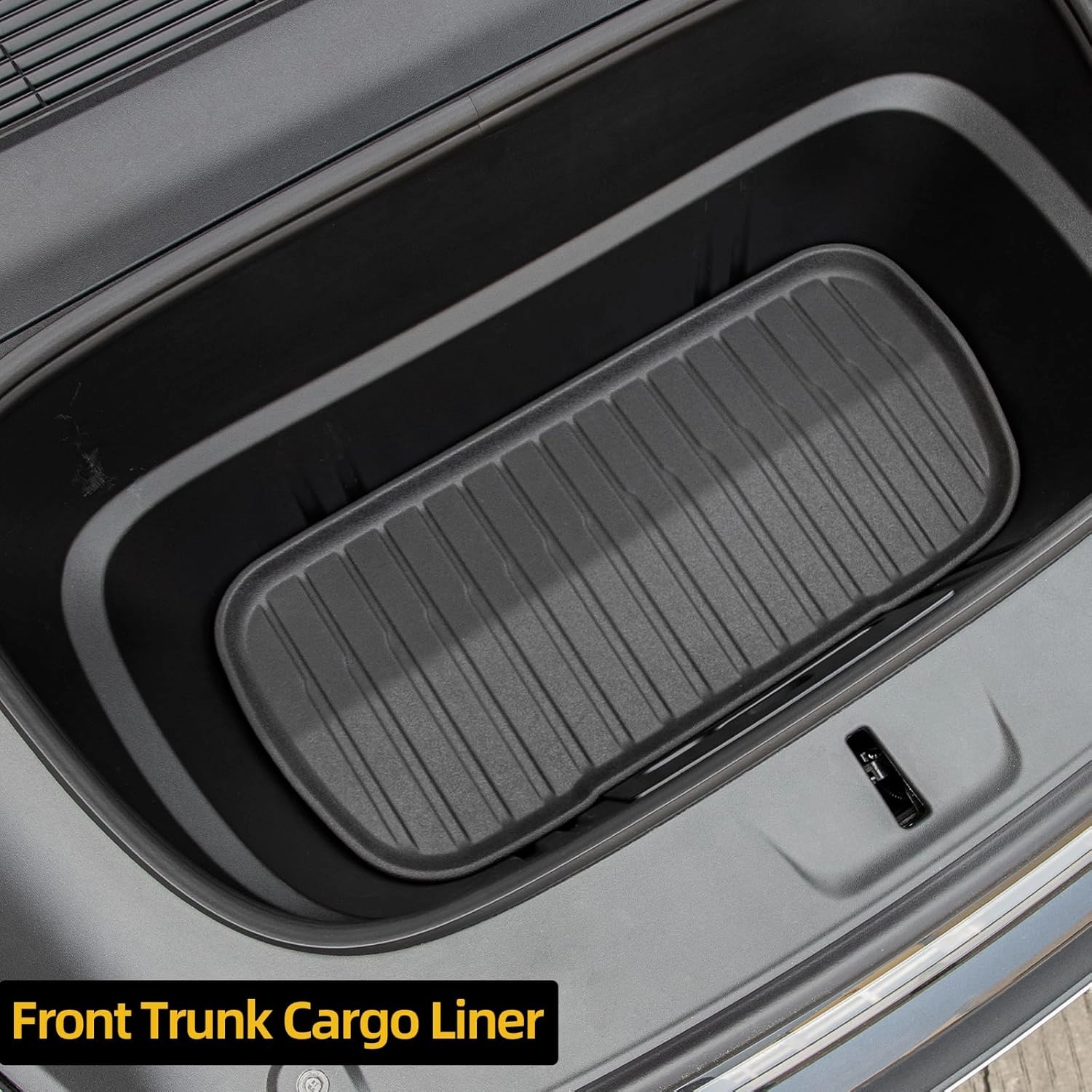 Weize New 2025 Tesla Model Y Juniper Floor Mats and Cargo Liners 5-Seat All Weather Non-Slip Floor Liners and Cargo Trunk Mats Accessories, Set of 6 Mats (ONLY for Tesla Model Y Juniper)