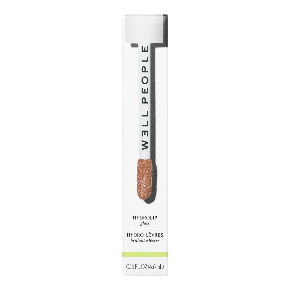 Well People Hydrolip Gloss, Lip Plumping Gloss For Sheer Color, Smooths & Hydrates Lips, Made With Jojoba Oil, Vegan & Cruelty-free, Afterglow