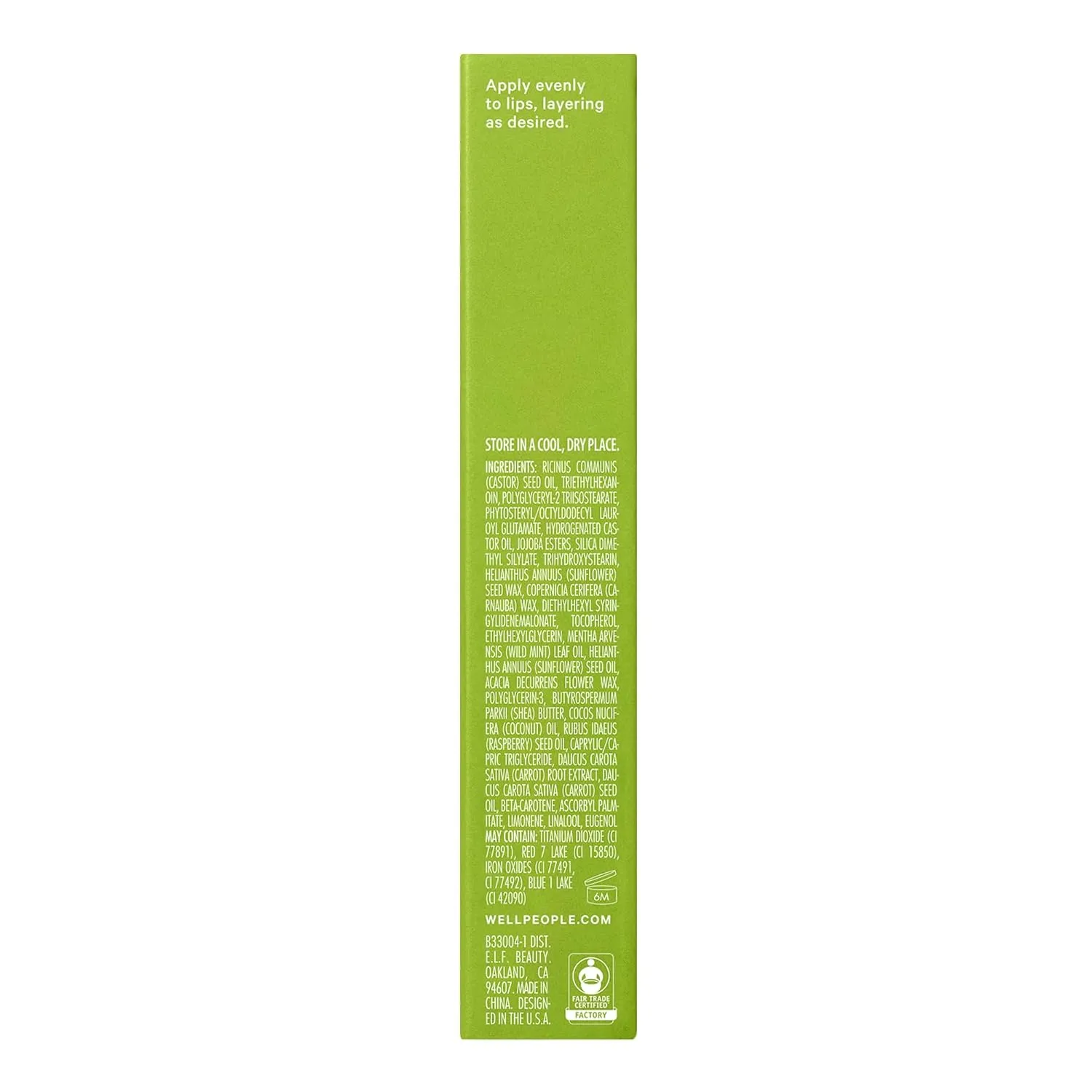 Well People Lip Nurture Hydrating Balm, Lip Balm For Hydration & Vibrant Sheer Color, Soothes & Softens Lips, Vegan & Cruelty-free, Delicate Pink