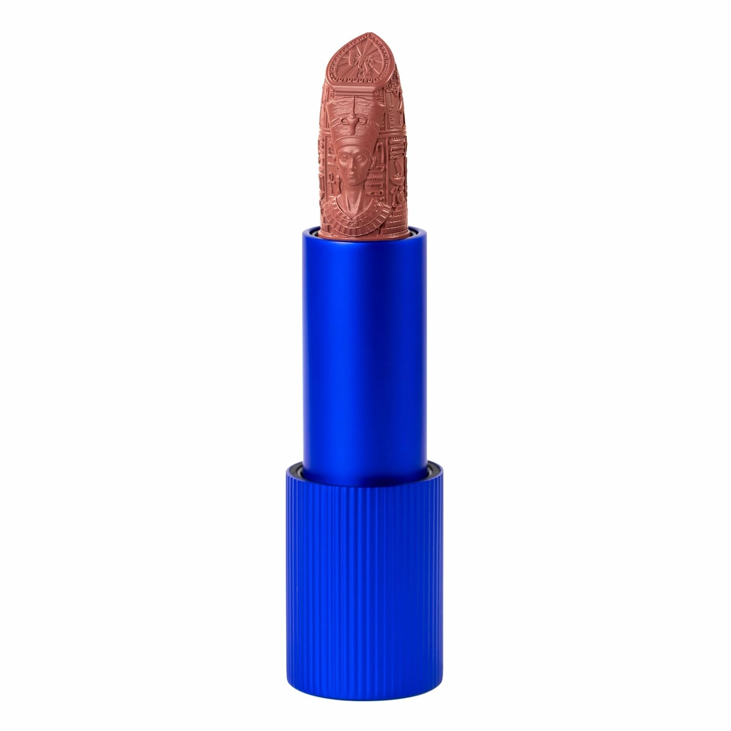 Whats Up Beauty - Egyptian Queen Lipstick - Shade Eye of Ra Clean Cruelty Free Vegan Lip Makeup Coral Nude