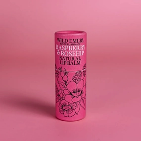 WILD EMERY - NATURAL LIP BALM | RASPBERRY & ROSEHIP