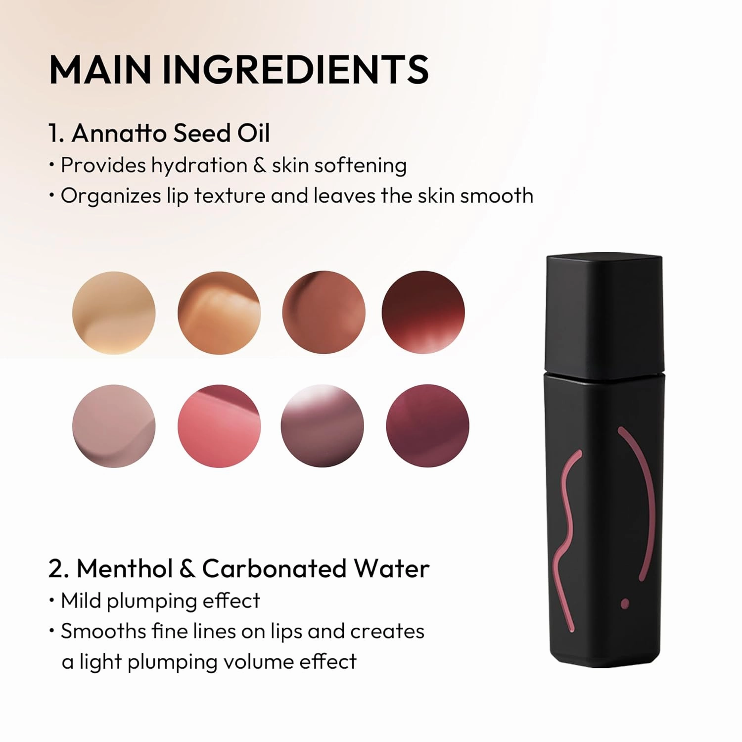 Wink Lip Shade Primer - All Day Top Coat, Smudge-Proof Base, Semi-Matte Long-Lasting Lip Primer (03 Neutral Terracotta)