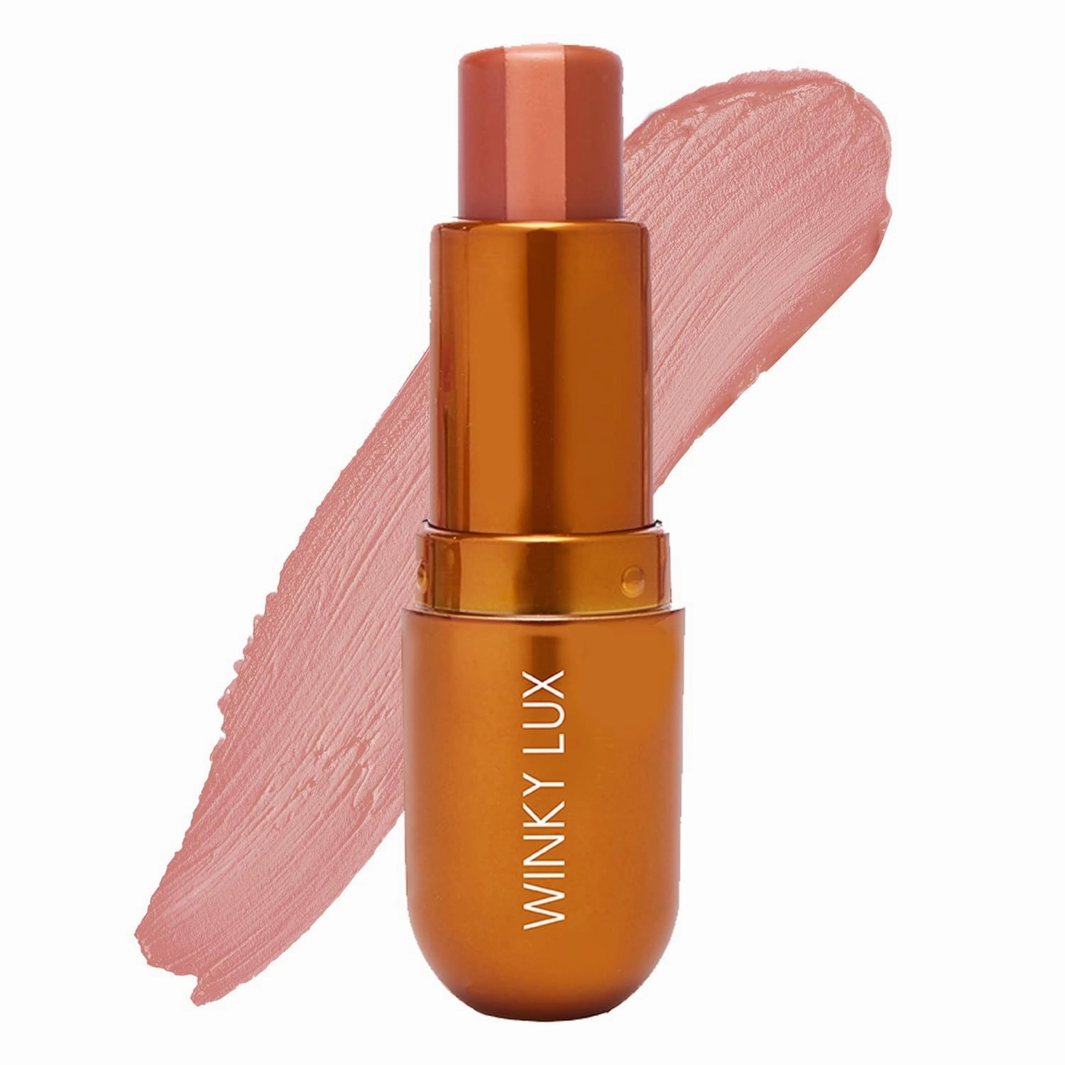Winky Lux Pumpkin Spice Latte Balm, Hydrating Lip Balm, Sheer Nude Tint With Vitamin E and Jojoba Oil to Moisturizer Lips, Vegan & Cruelty Free