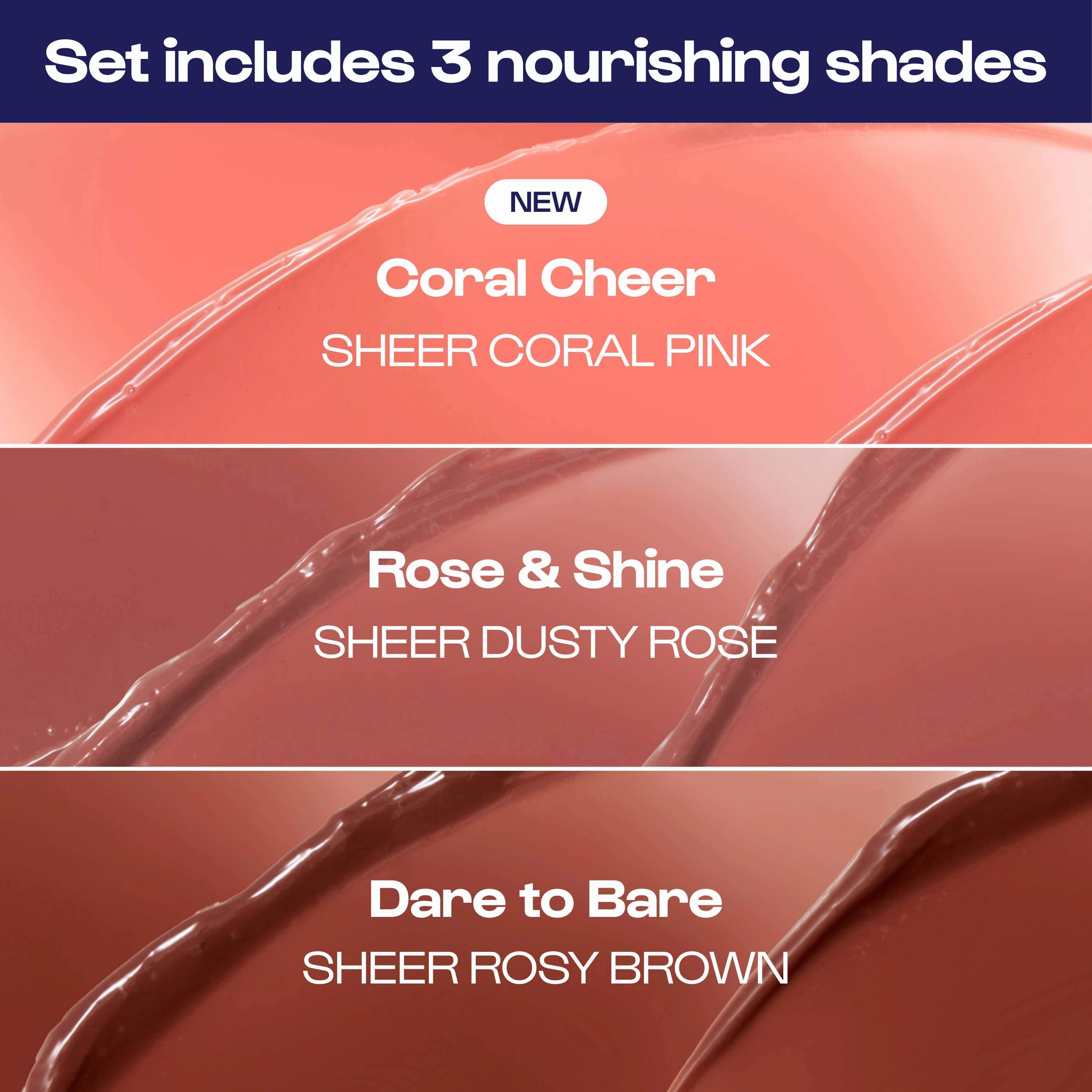 Winning Lip Balm Trio Gift Set / Lip Gloss