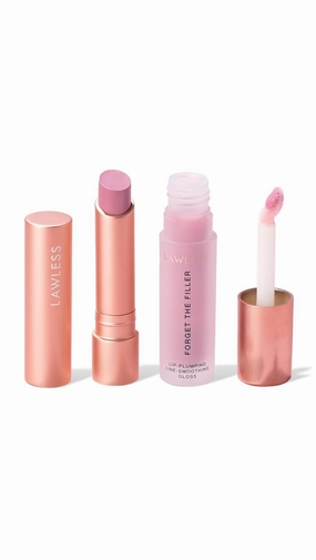 Women's Lip Twin Bundle, Lavender Sorbet, Pink, 2 Count